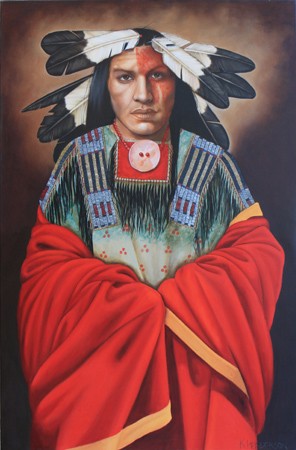 Moon Gazer II American Indian