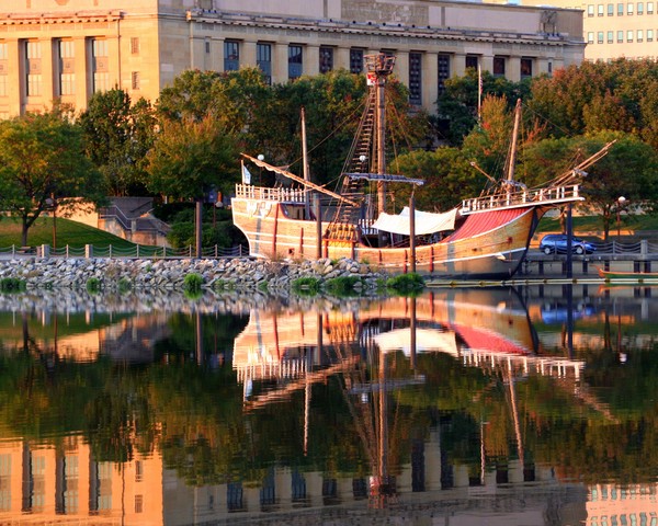 Santa Maria Reflection