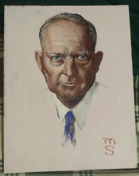 Eisenhower Norman Rockwell Study