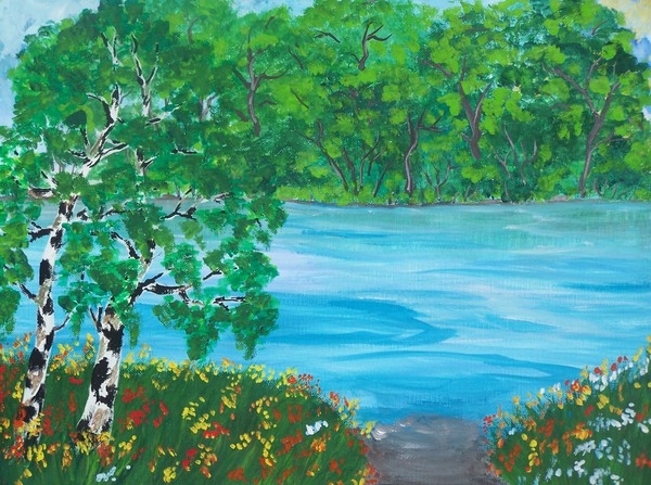 Summer by the river