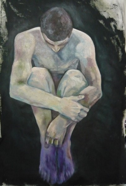 O homem do pé roxo