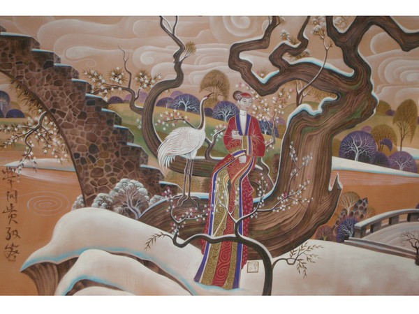 The Deity of Spring ( closeup view)