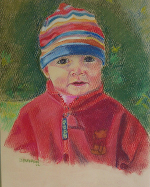 Kara in Striped Hat