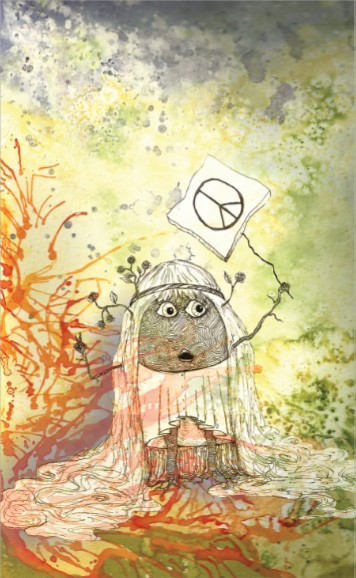 monster book: hippie monster