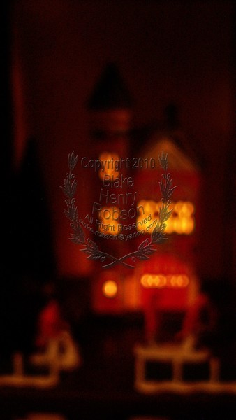 Department 56 Christmas Village Digital Art