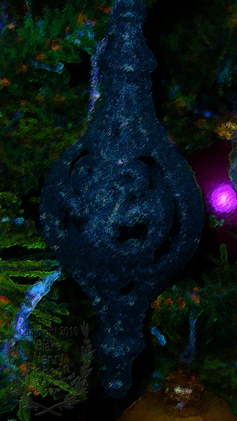Christmas tree, ornaments, tinsel & colorful light
