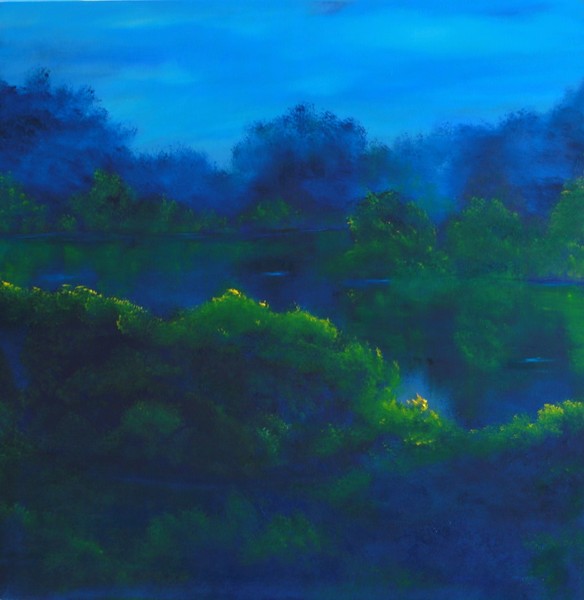 Deep Greens and Blues