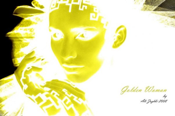 golden woman