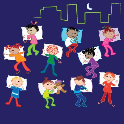 Count to Sleep NY, count 10 sleeping children.