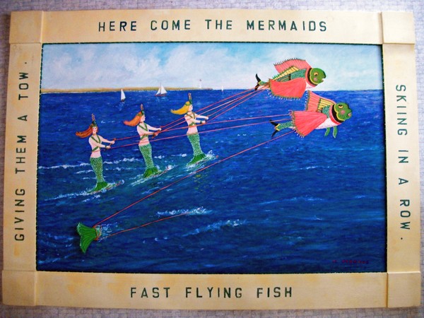Mermaids Water Skiing