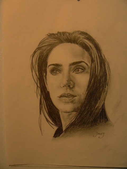 Portrait of jennifer connely