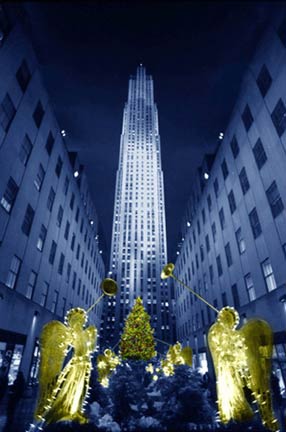 Rockerfeller Centre at Christmas
