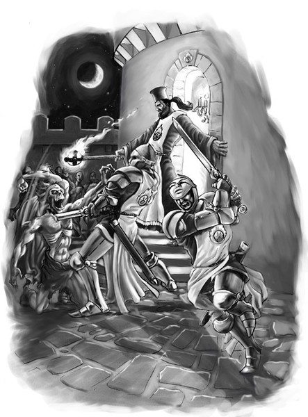 purist priest and knight
