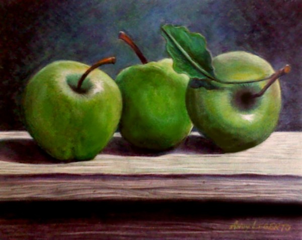 Still Life-3 Apples