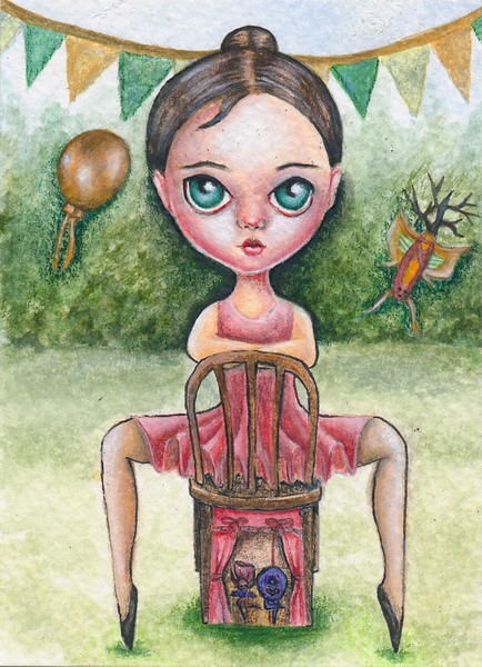 The Ballet (Mixed Media) 