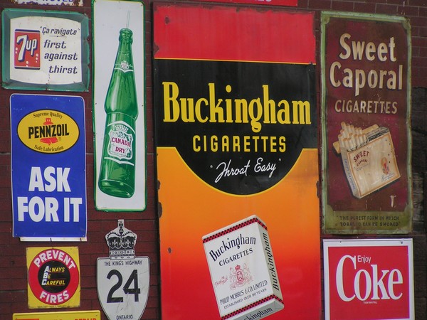 Signs, signs everywhere a sign