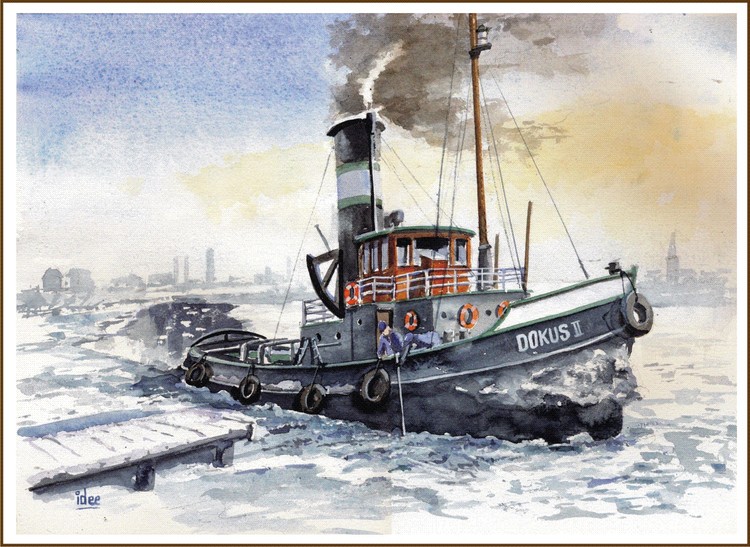 Running aground in the ice