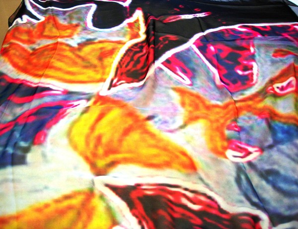 Butterfly scarf