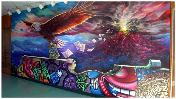East Henderson High School Mural