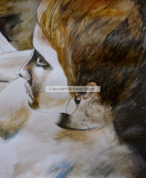 Nude - Mixed media
