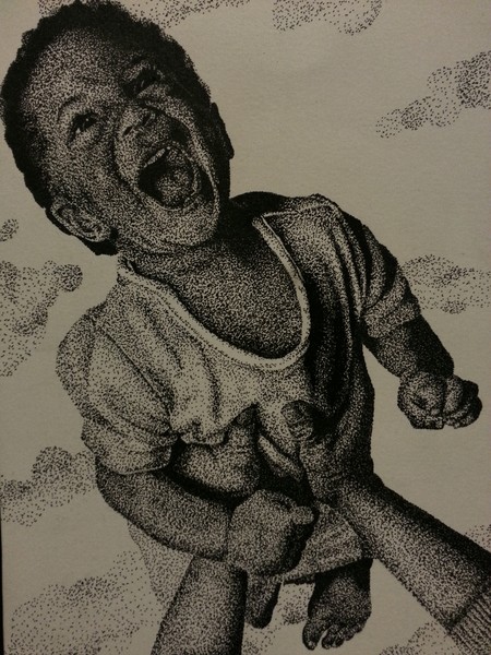 Soaring baby