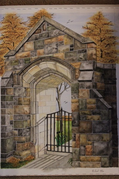 Watercolor from photo I took No Title