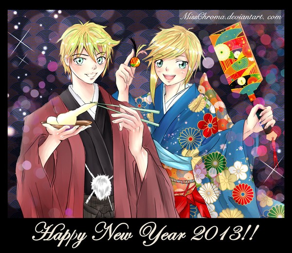 fanart  young force happy new year 2013 