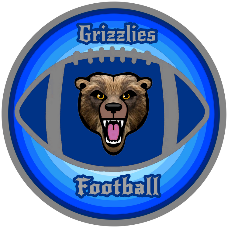Grizzlies Football Team Logo 