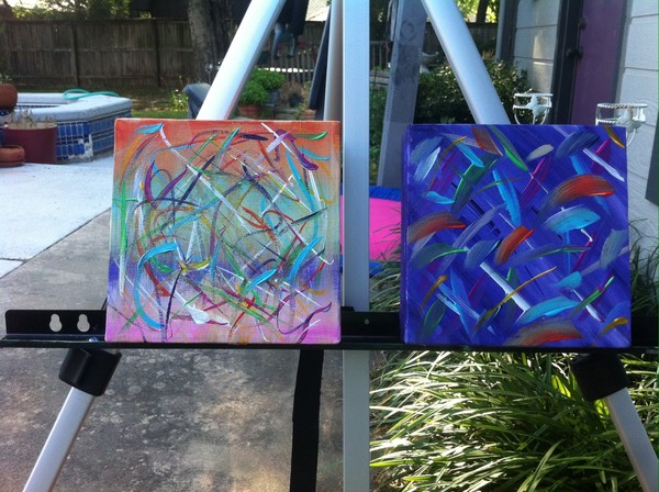 Blips of color