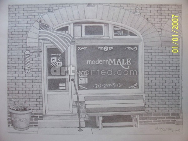 Modern Male Barber Shop