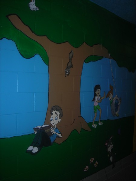 Church mural