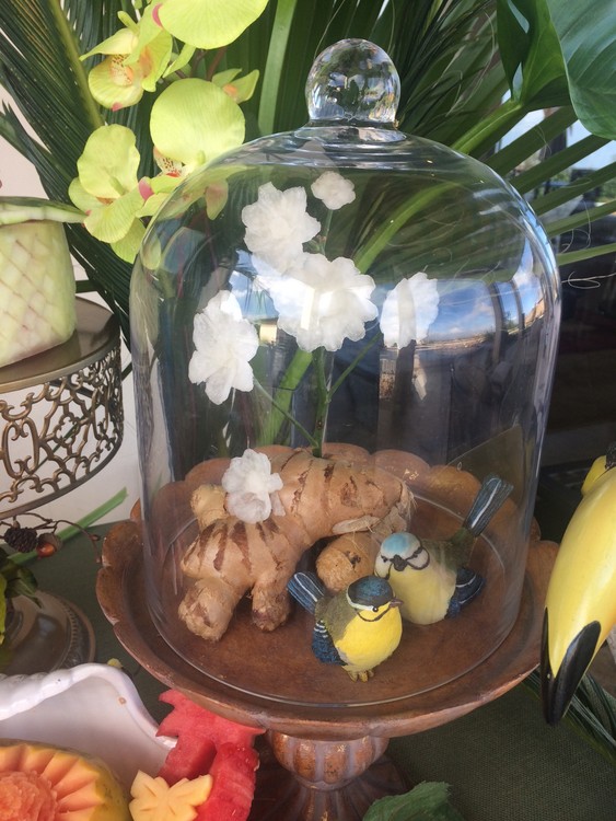 Ginger and Dicon floral