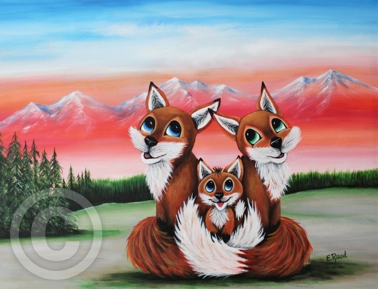fox family