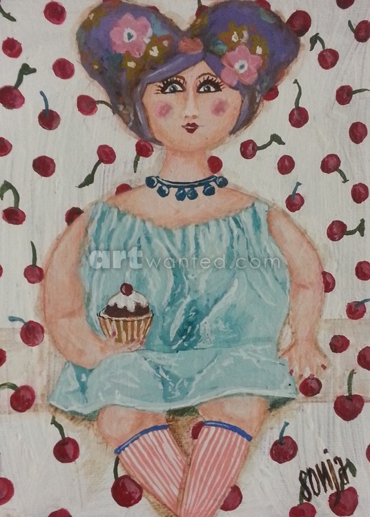 Paper Mache doll
