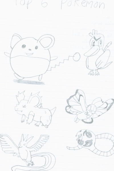 Top Six Pokemon