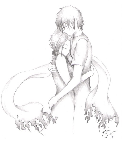 In your arms...