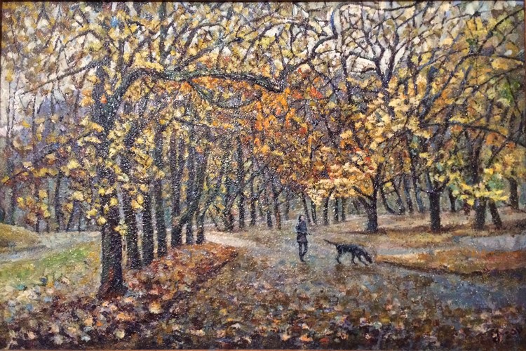 Walk in the Autumn Park