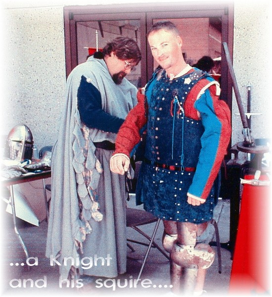 Knight and his squire