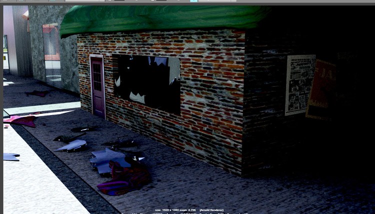 Wrecked Store 