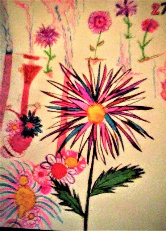 PSYCHEDELIC FLOWERS