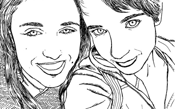 Maria and I