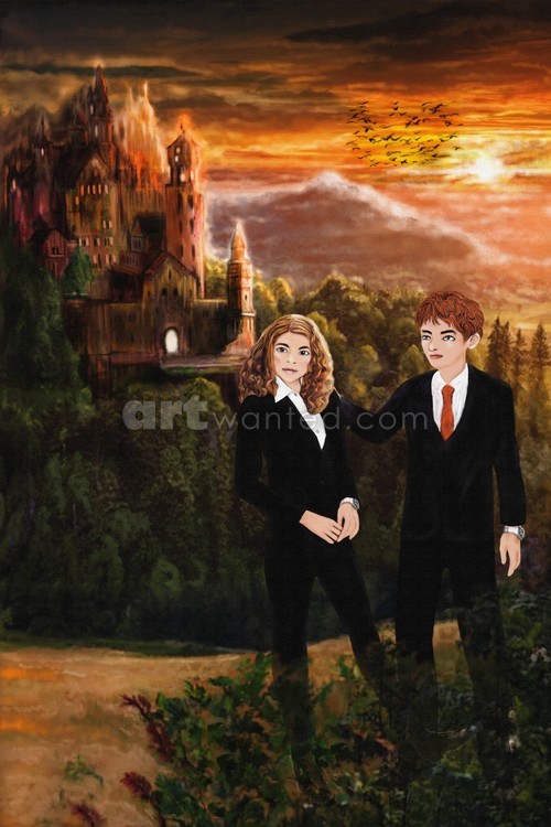 Book Cover Illustration for a Light Novel