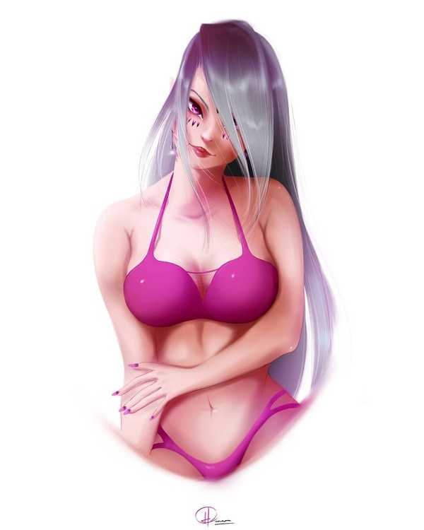 Finally made a potrait of my first and most precious OC Sofia main Character of my Universe Elvinia 