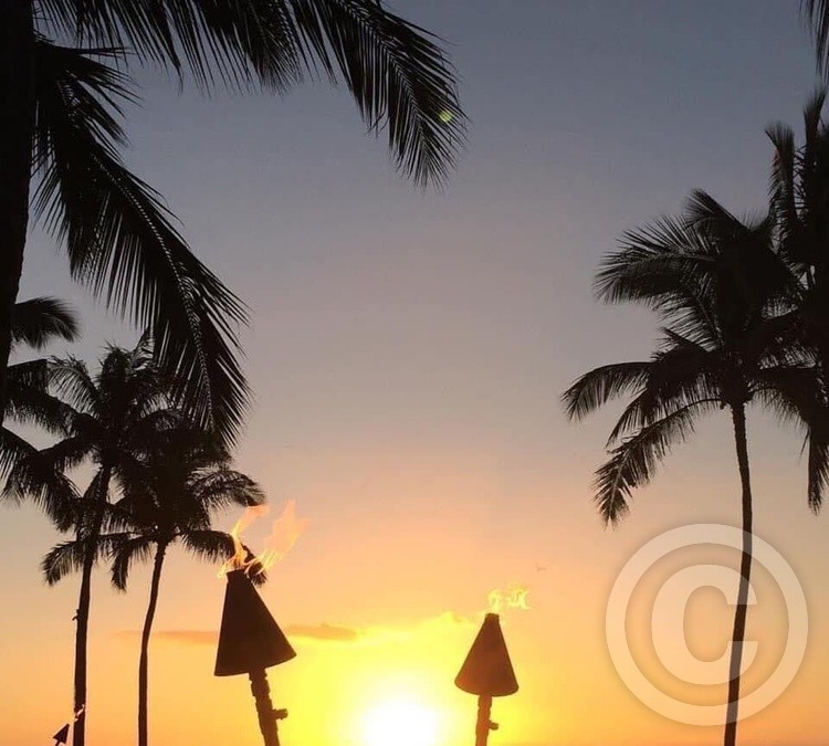 Hawaii sunset 