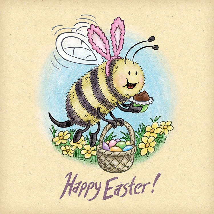 Happy Easter Bee