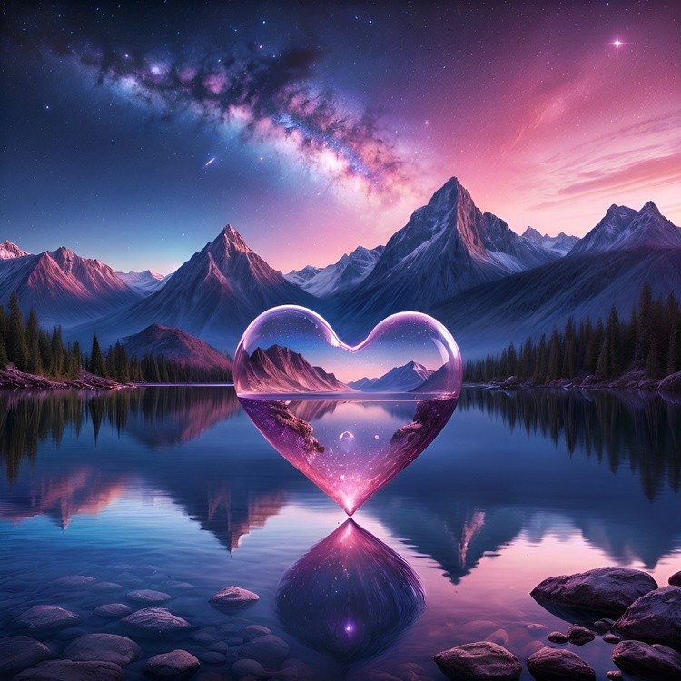 Celebrate love with this landscape