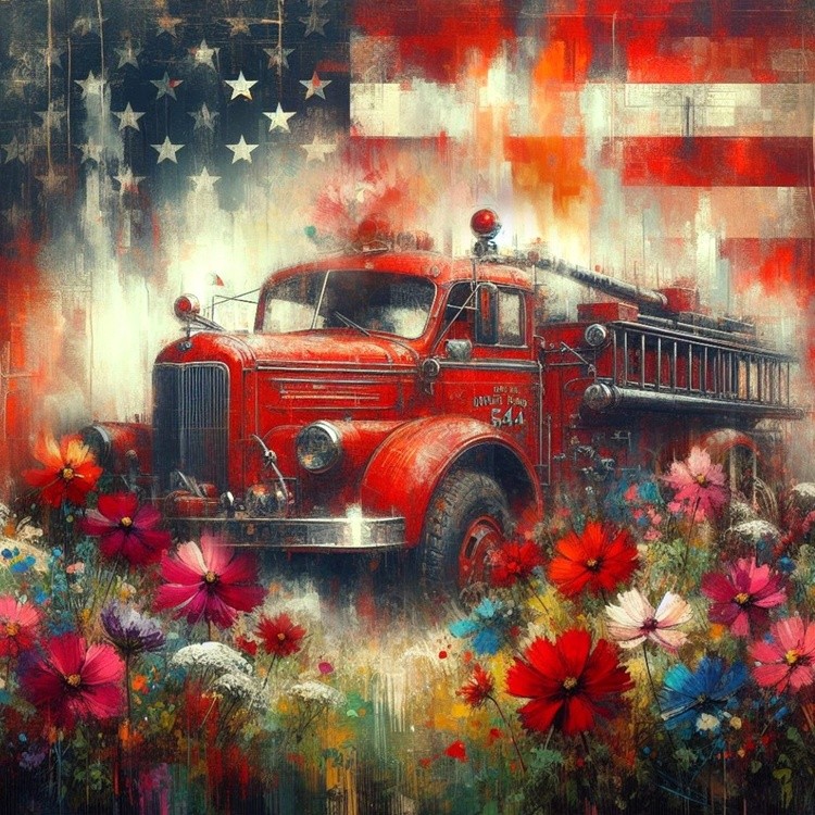 Vintage Fire Engine