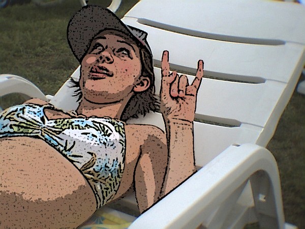Rocking to the 80's at the Beach
