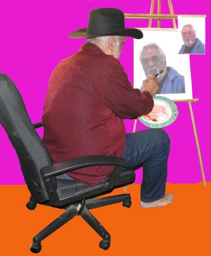 Painting Larry Elmore