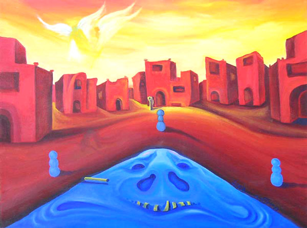 Sodom, Evening before destruction